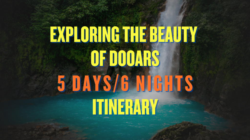 5 Days 6 Nights Travel Itinerary