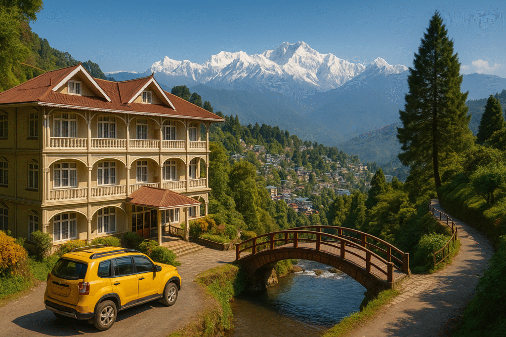 Accommodation in Darjeeling 